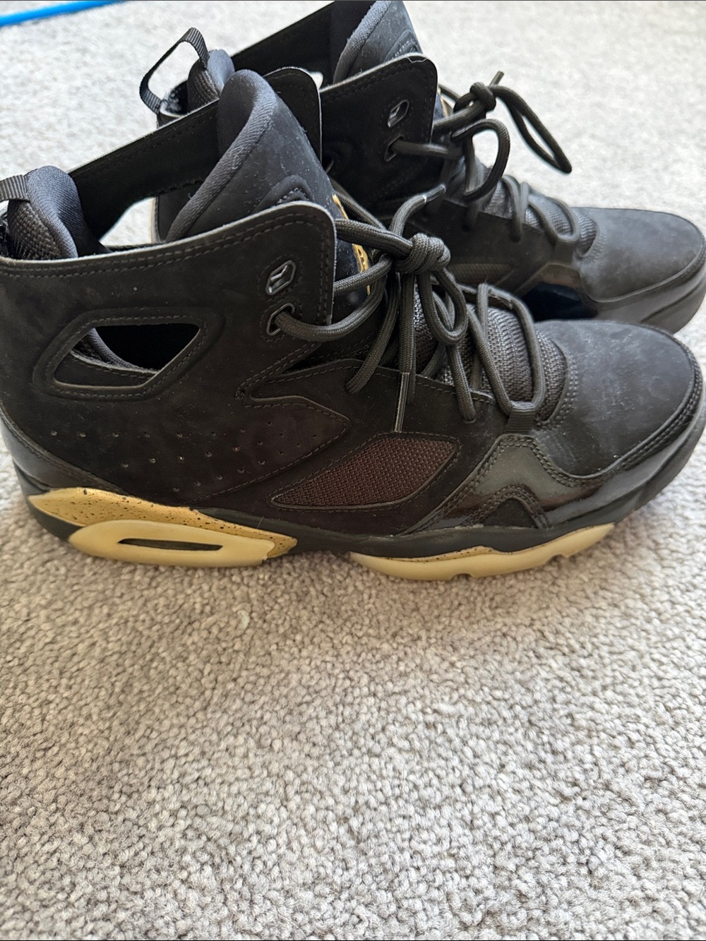 Men's Black Jordan High-Top